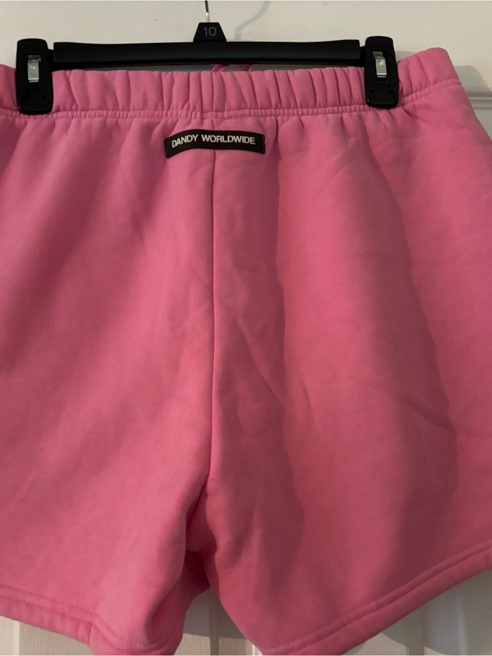 DANDY Lover Sweat Shorts Pink Large Excellent! $49 - Picture 5 of 5